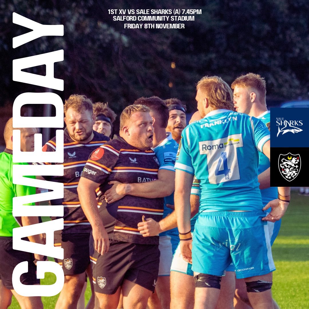 𝗚𝗮𝗺𝗲𝗱𝗮𝘆🕺 

The #Ravers head to 0161.
<a href="/SaleSharksRugby/">Sale Sharks 🦈</a> the hosts.

<a href="/premrugby/">PREM Rugby</a> Cup Round Two
7.45PM Kick Off

🎟️ eticketing.co.uk/salesharksrugb…

𝗧𝗿𝗮𝘃𝗲𝗹𝗹𝗶𝗻𝗴 𝗥𝗮𝘃𝗲𝗿𝘀… 𝗕𝗥𝗜𝗡𝗚 𝗧𝗛𝗘 𝗡𝗢𝗜𝗦𝗘!

#rugbyunion #premrugby #champrugby