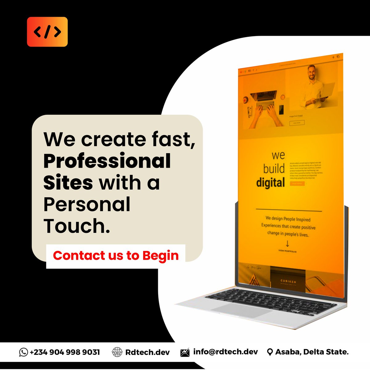 asatadotdev's tweet image. We create fast and professional websites with a personal touch.

Contact us to get started.

#Garime #ทนายตั้ม #Election2024 #Trump2024 #หลิงออม #ทนายตั้ม