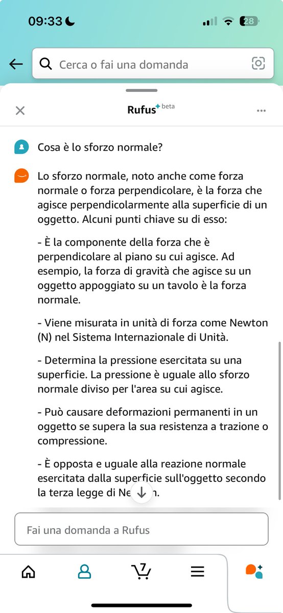 Saluti da Rufus, l’IA su Amazon per aiutarti sui prodotti ma non solo a quanto pare 😆