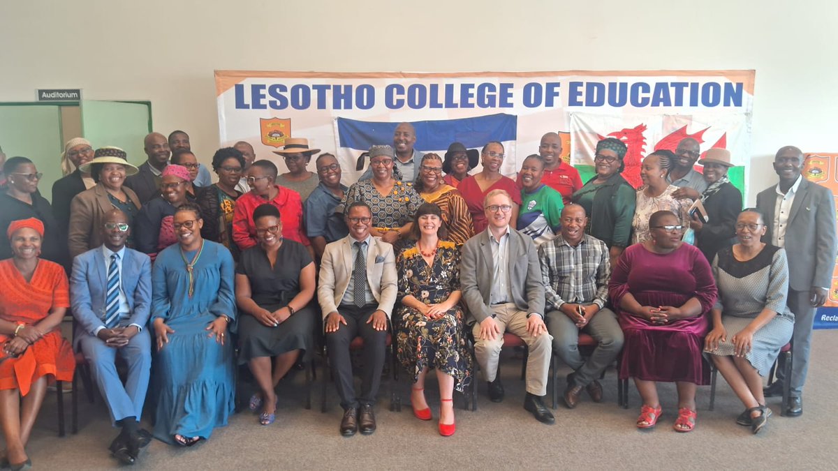 MoU signing this morning between <a href="/DolenCymru/">Dolen Cymru Lesotho</a> and Lesotho College of Education. Formalising an education partnership that brings Lesotho and Wales even closer together. Education matters and this MoU is yet another commitment to walking together to the future education creates