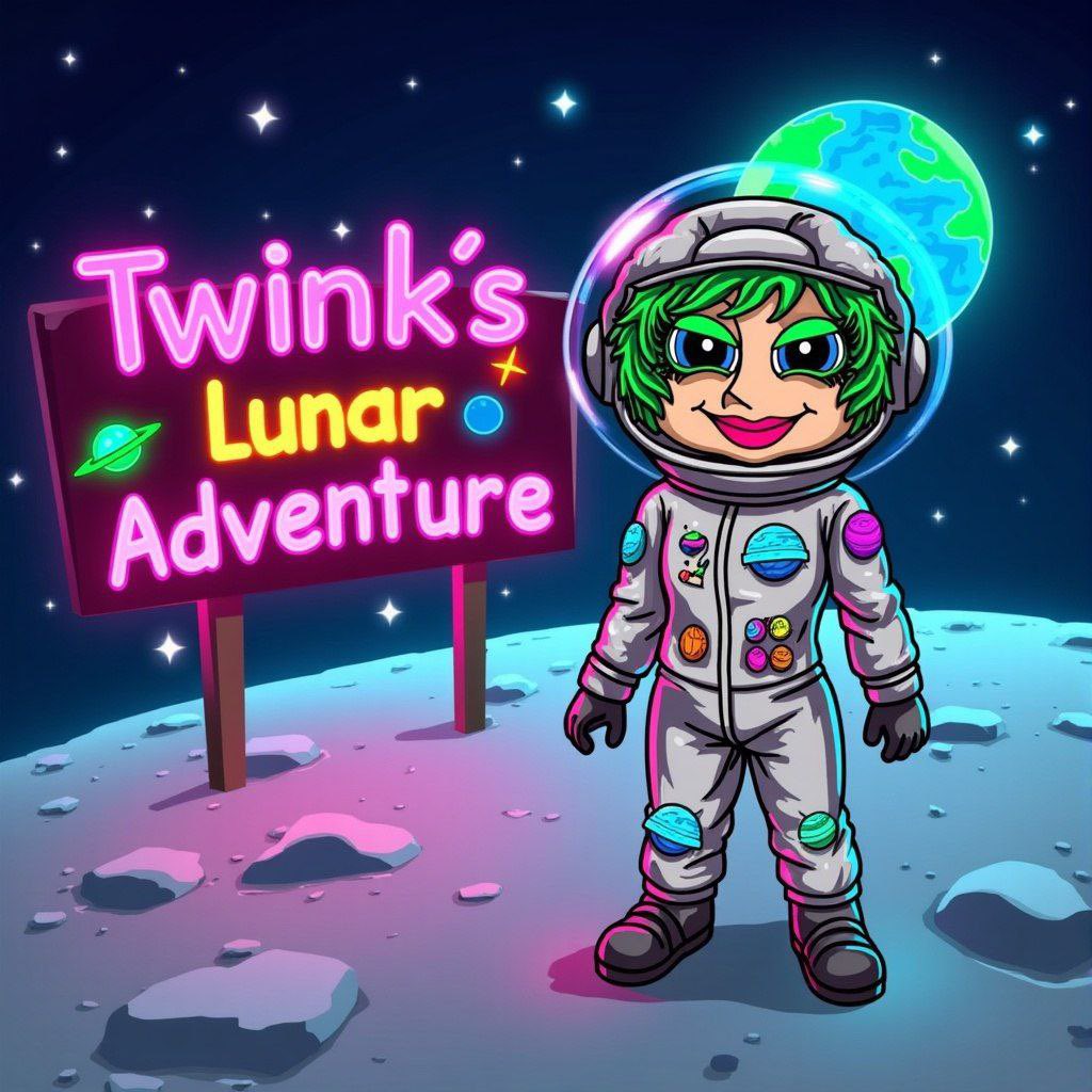 The moon is awaiting for the Twinkers!
$TWINK