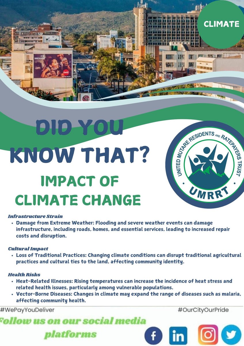 United Mutare Residents and Ratepayers Trust tweet media