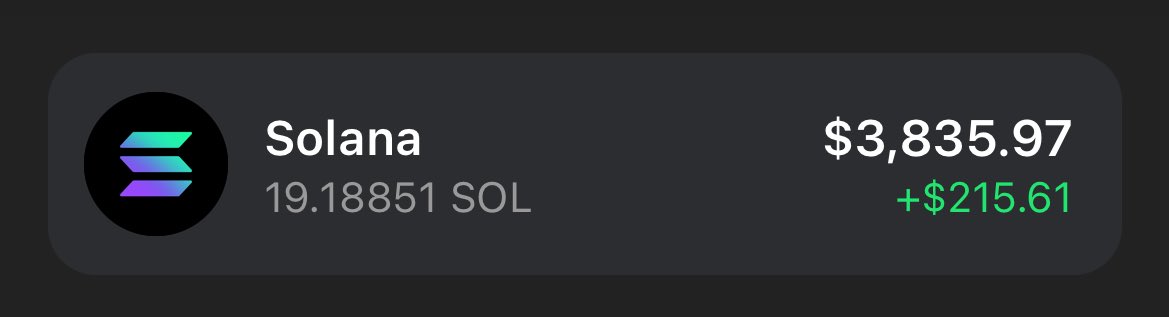 keekoraptor's tweet photo. 4sol to 19sol ✅
19sol to 40sol☑️ https://t.co/FPZFb1KQfJ
