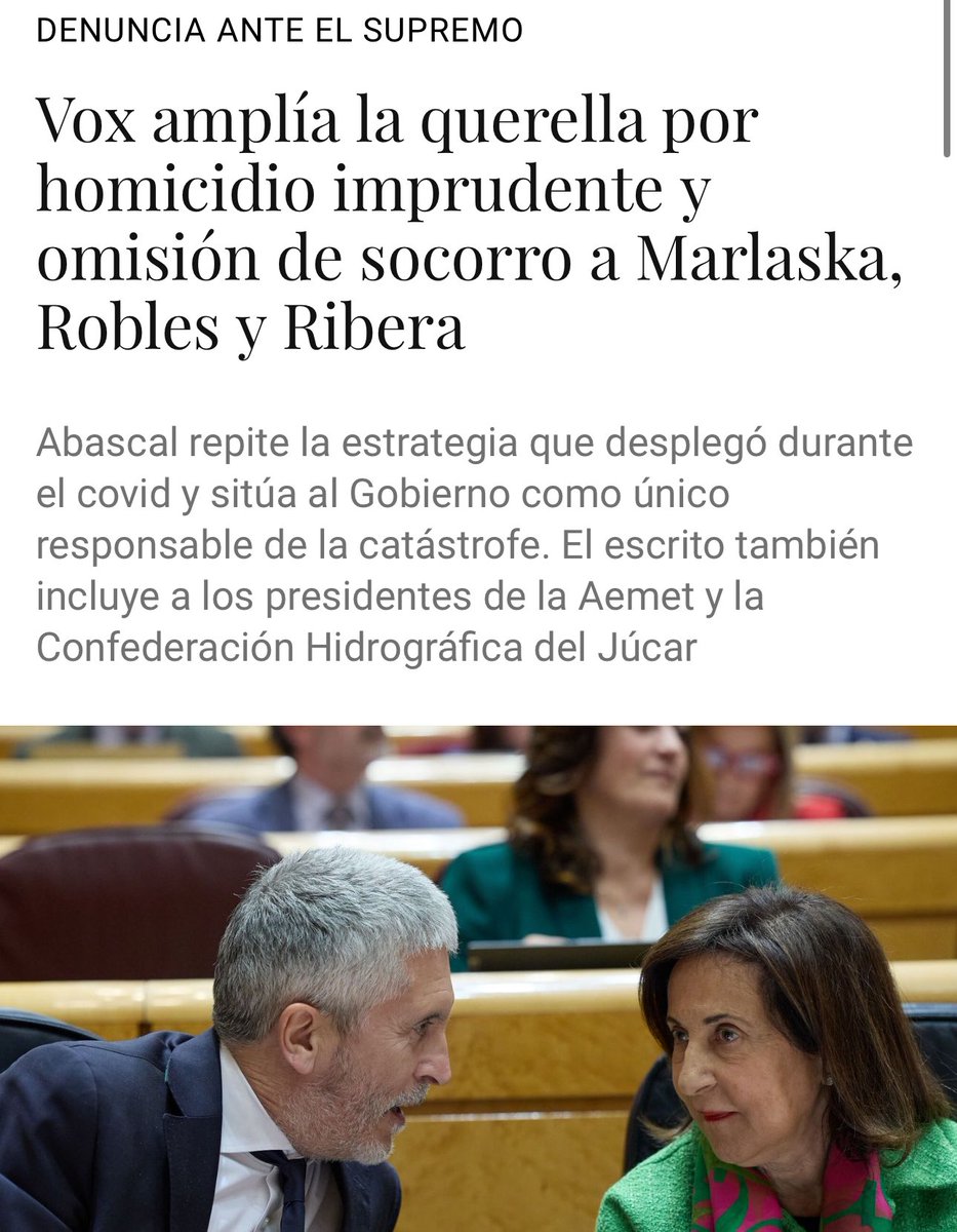 ¿Crees que VOX es la verdadera y única oposición al gobierno? 

Leo comentarios