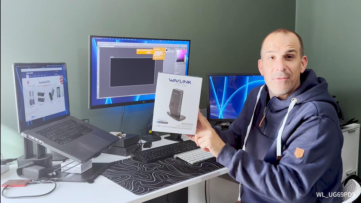 WavlinkOfficial's tweet image. Connect a bunch of devices at once! The perfect WAVLINK USB 3.0 Universal Docking Station-WL_UG69PD5！✅

#LaptopDockingStation #USB3 #DualHDMI #PowerDelivery #TechGadgets #HomeOffice #Productivity #Windows #Mac #gadgets #wavlink #DockingStation #TechSetup #DualMonitors
