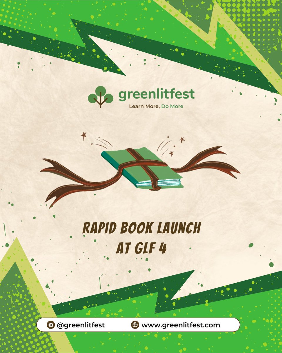 The GLF Team welcomes authors to do a Rapid Book Launch of their new releases at the 4th edition of the Green Lit Fest on December 7th, 2024, at the Century Club, Bengaluru.  

Check Description for more Information.