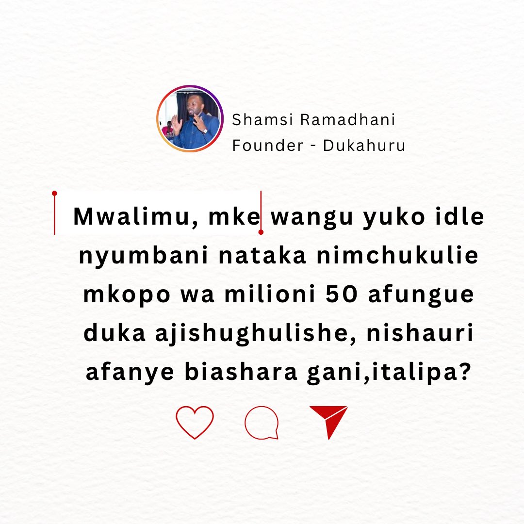Mshauri please