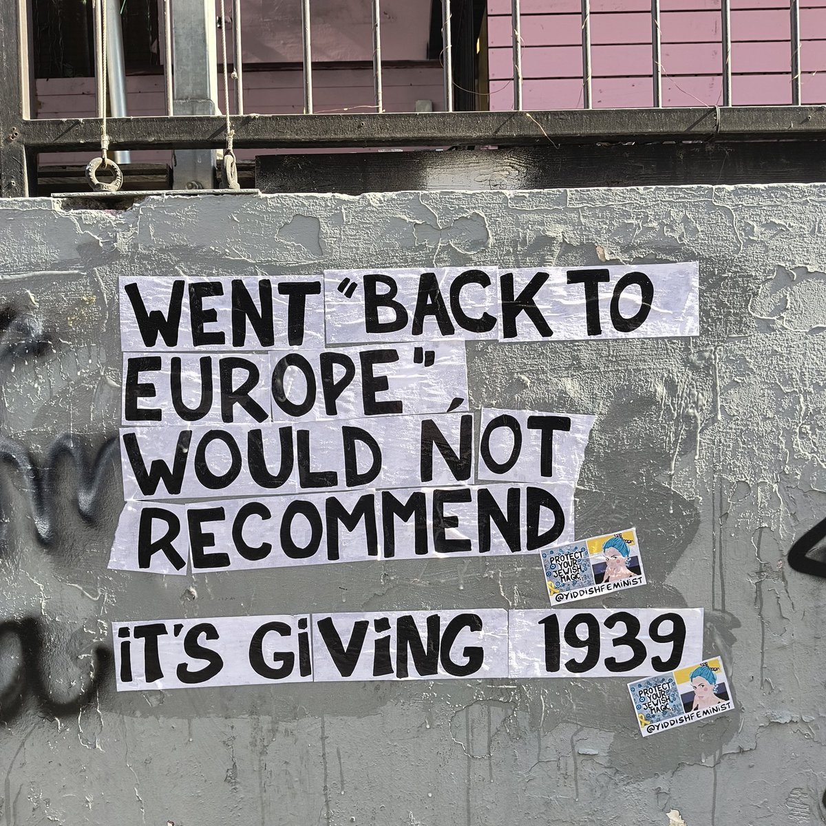 It's giving déjà-vu and I'm not here for it.