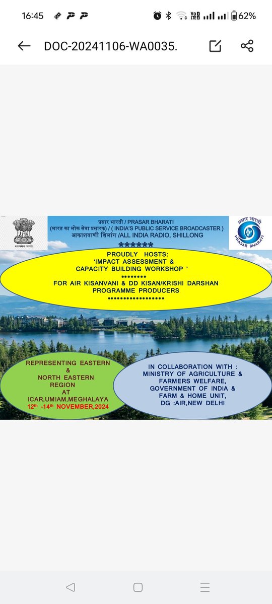 Vijendra Sajwan (@farmandhome2) on Twitter photo 20 AIR & DD Farm Programmers brainstorming 4 #ViksitBharat through #AgricultureIndia <a href="/icarindia/">Indian Council of Agricultural Research.</a> focussing on Natural Farming..<a href="/AgriGoI/">Agriculture INDIA</a> <a href="/DDKisanChannel/">Doordarshan Kisan - दूरदर्शन किसान</a>
<a href="/ChouhanShivraj/">Shivraj Singh Chouhan</a> <a href="/PMOIndia/">PMO India</a>
<a href="/sampraveen/">praveenkumarnair.p</a>
Tune into <a href="/AirShillong/">AKASHVANI SHILLONG</a>
<a href="/AIRNES_Shillong/">NES AKASHVANI SHILLONG</a>
<a href="/dd_shillong/">DD Shillong</a> for more updates! 20 AIR & DD Farm Programmers brainstorming 4 #ViksitBharat through #AgricultureIndia <a href="/icarindia/">Indian Council of Agricultural Research.</a> focussing on Natural Farming..<a href="/AgriGoI/">Agriculture INDIA</a> <a href="/DDKisanChannel/">Doordarshan Kisan - दूरदर्शन किसान</a>
<a href="/ChouhanShivraj/">Shivraj Singh Chouhan</a> <a href="/PMOIndia/">PMO India</a>
<a href="/sampraveen/">praveenkumarnair.p</a>
Tune into <a href="/AirShillong/">AKASHVANI SHILLONG</a>
<a href="/AIRNES_Shillong/">NES AKASHVANI SHILLONG</a>
<a href="/dd_shillong/">DD Shillong</a> for more updates!