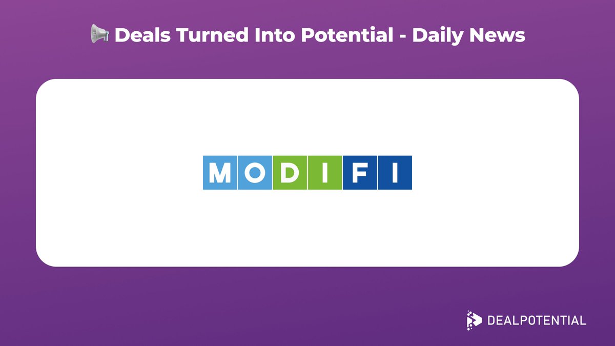 DealPotential's tweet photo. On November 6, @MODIFI_TradeFin raised USD 15 M in venture funding led by new investor SMBC Asia Rising Fund, with participation from returning investors @Heliad_EP, Neva and @Maersk. Other unspecified #investors also participated in the round.

#dealpotential https://t.co/QtQVej1XNm
