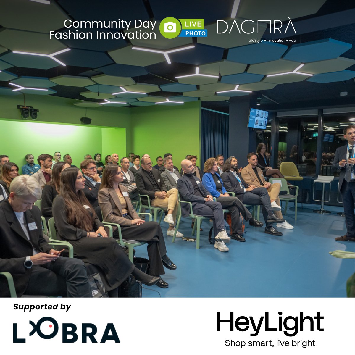 Dagora_official's tweet photo. Our 𝐂𝐨𝐦𝐦𝐮𝐧𝐢𝐭𝐲 𝐃𝐚𝐲 𝐅𝐚𝐬𝐡𝐢𝐨𝐧 𝐈𝐧𝐧𝐨𝐯𝐚𝐭𝐢𝐨𝐧 brought together leaders, experts, and innovators. A heartfelt thank you goes to our speakers, who shared ideas, and success stories.. We would also like to thank our sponsors, LOBRA and HeyLight AG. https://t.co/ofTssJWnZ4