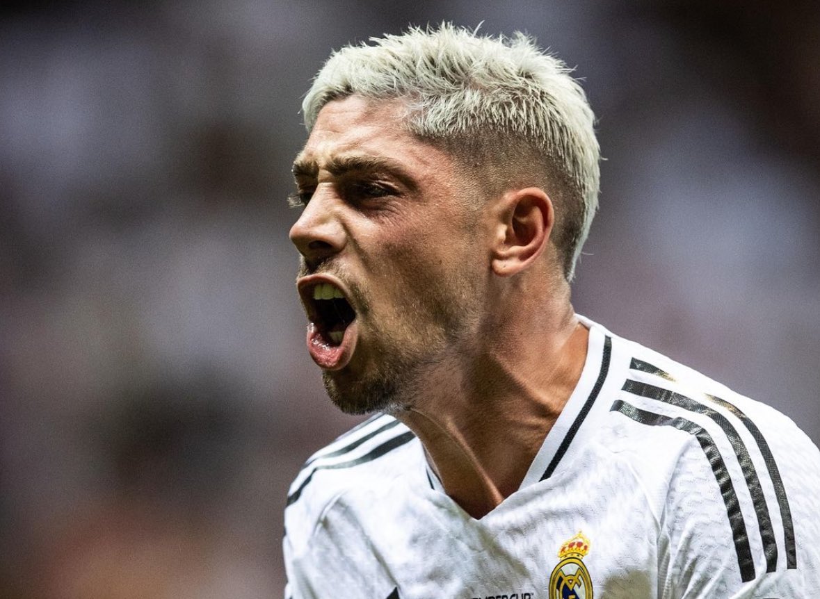 FabrizioRomano's tweet photo. 🚨⚪️ Fede Valverde, back and available for Real Madrid against Osasuna; as Carlo Ancelotti confirms. https://t.co/JbecaZSwQi