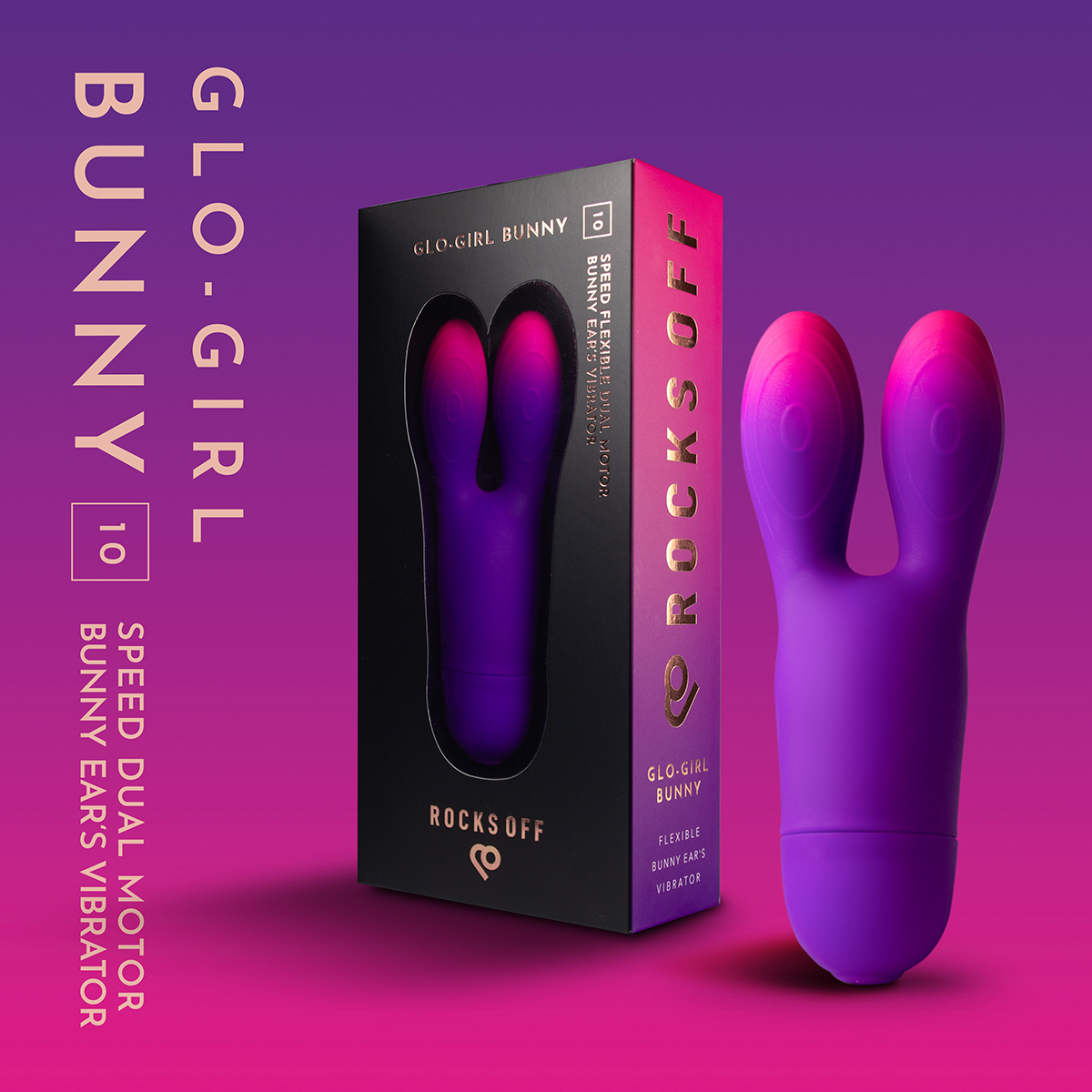 rocksoffltd's tweet photo. Small details make a big impact with the Glo Girl Bunny and it’s Super Flexible Ears!

#newcollection #rocksoffltd #pleasure #sexualwellness #youglogirl #glogirl #bunny #goodvibes https://t.co/ac2bgRo1q0