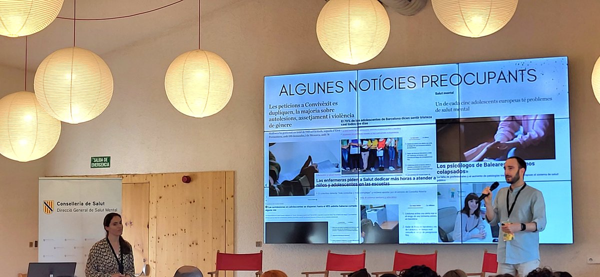 PaquitaLuque's tweet photo. 🟡 I JORNADA DE BONES PRÀCTIQUES EN SALUT MENTAL
Sense salut mental no hi ha aprenentatge.
@SalutMentalIB
@SalutGOIB
@EDUN_IB
#Convivexit https://t.co/ZNKw1yGg6e