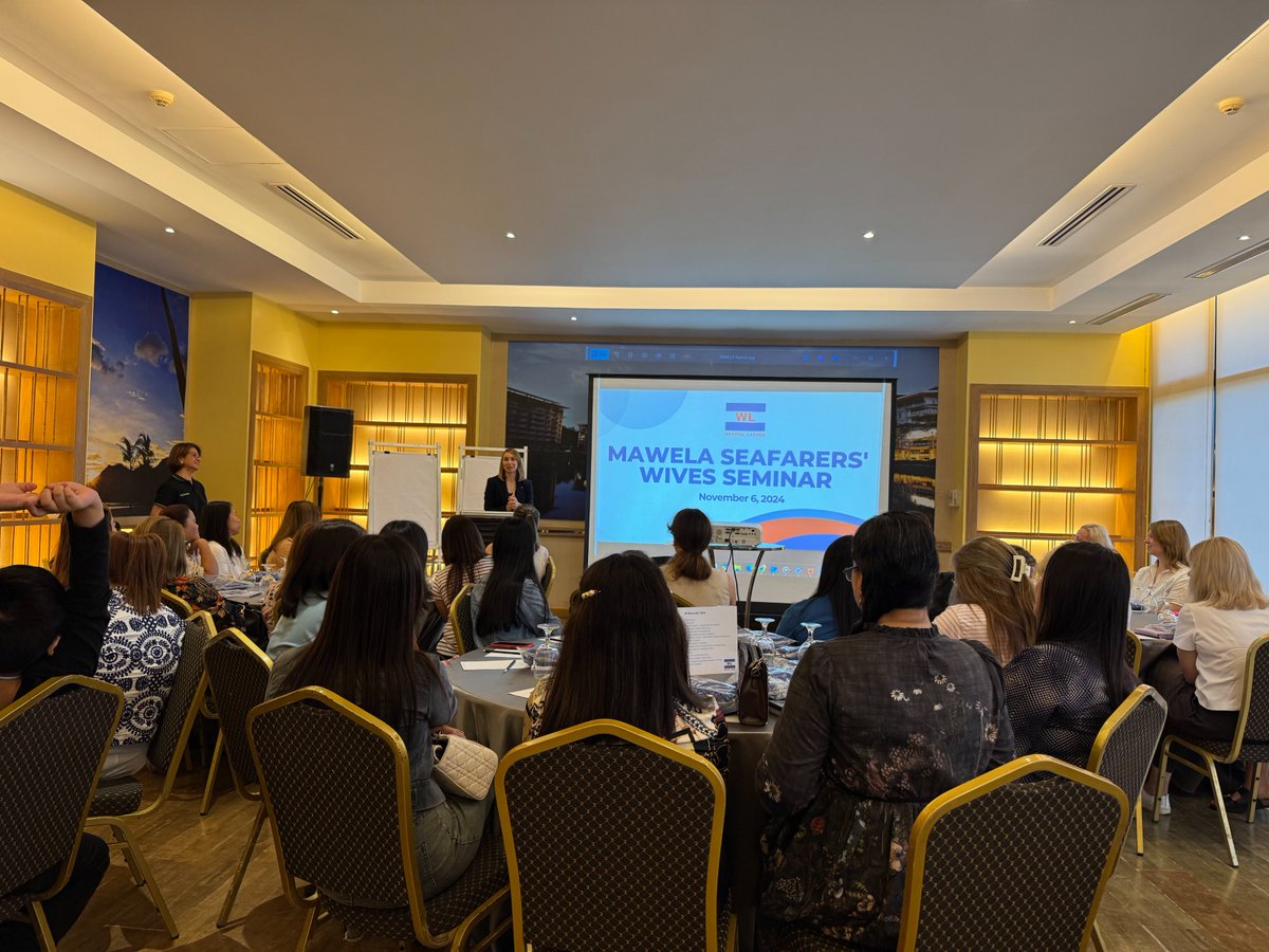 Oceanic_MS's tweet photo. Our Oceanic Hospitality Training Centre Team have attended the Westfal-Larsen Officers &amp; Crew Conference in Manila, during the week 4-8 November 2024.
It is always a great pleasure attending our Clients' Crew Conferences and meeting in person with the crew and their families. https://t.co/Y2lTO5NEPa