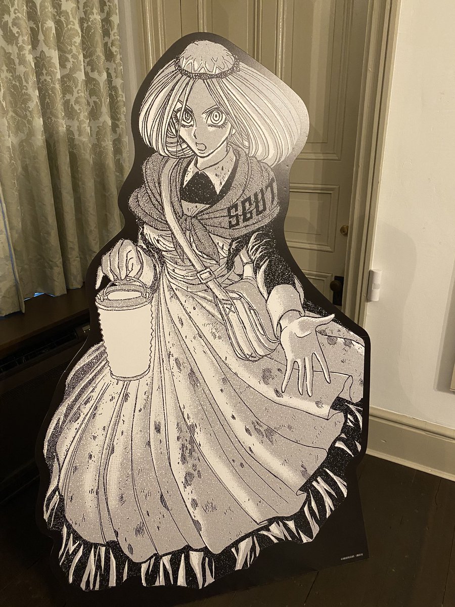 今日は行きたかった藤田先生の展示へ行ってきました!
原画が凄すぎてもう最高すぎて素晴らしかったです......どうやって描いているんだ...
設定ノートなどもめちゃくちゃ面白くて勉強になりました、すごい貴重だった........
#藤田和日郎 #黒博物館