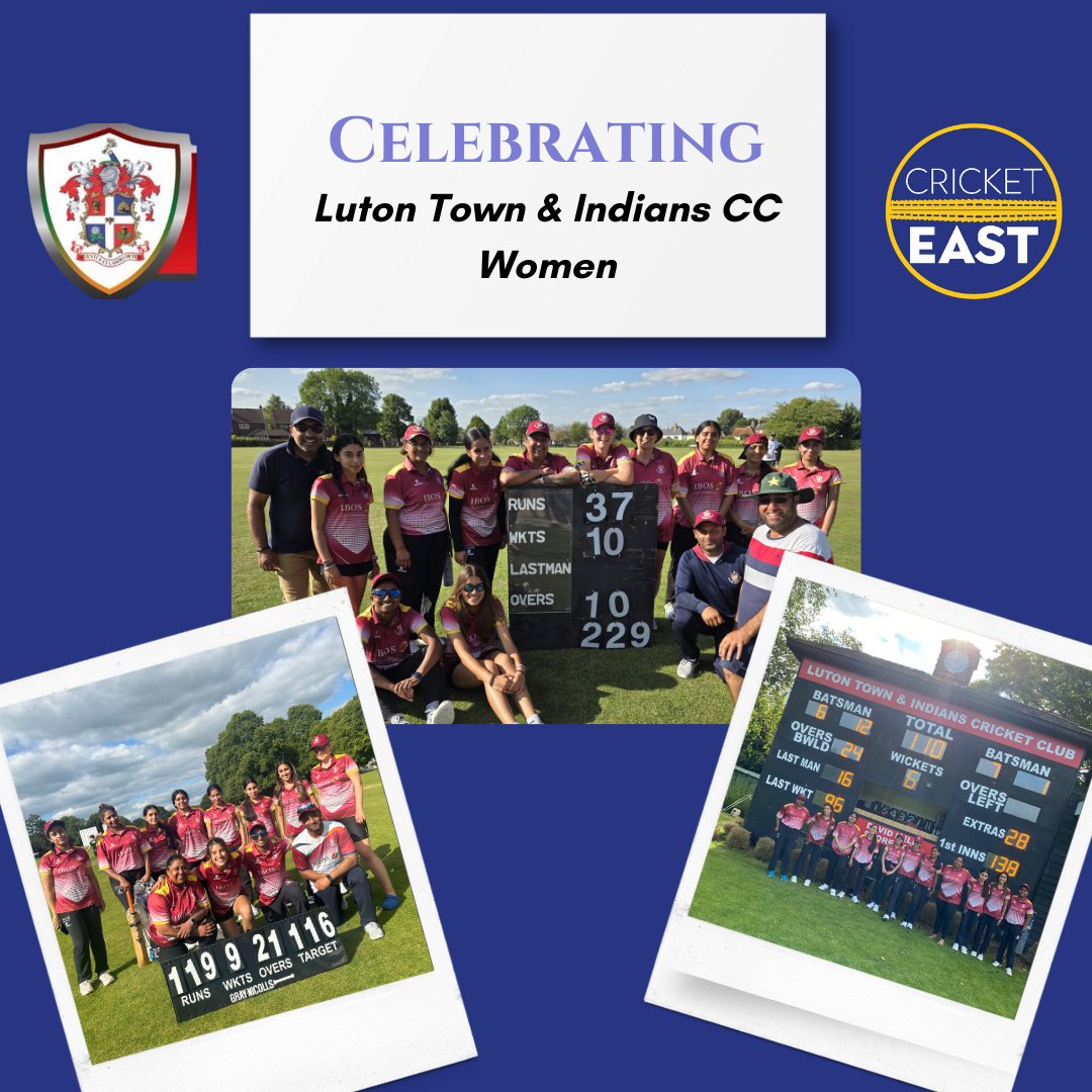 A huge well done to Luton Town &amp; Indians CC Women's team who won the Fairplay award for the Home Counties Women's League! 🏆👏

Well deserved and we hope everyone will join us in congratulating them.

<a href="/LTICC/">LTICC</a>