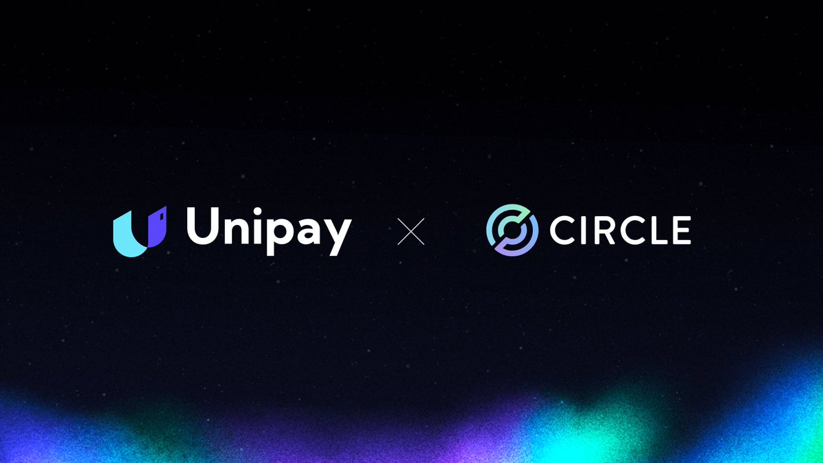 🚀 Unipay x <a href="/BuildOnCircle/">Circle Developer</a> integration is here! By tapping into Circle's stablecoin infrastructure and programmable wallets infrastructure, we're delivering a more seamless, borderless payment experience. Dive into the future of finance with us! 💳