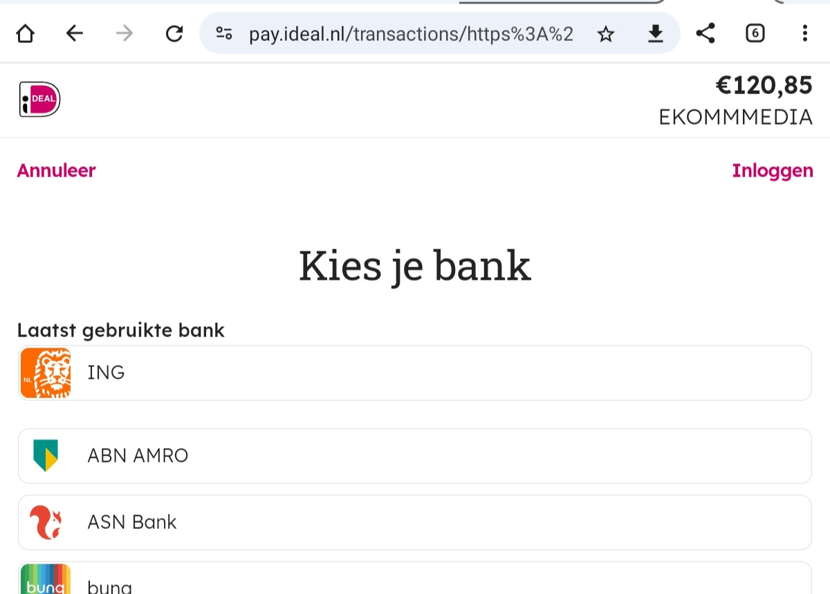 Illegaal tv-kijken stickie aangeboden via een advertentie op Nu.nl; opmerkelijk.