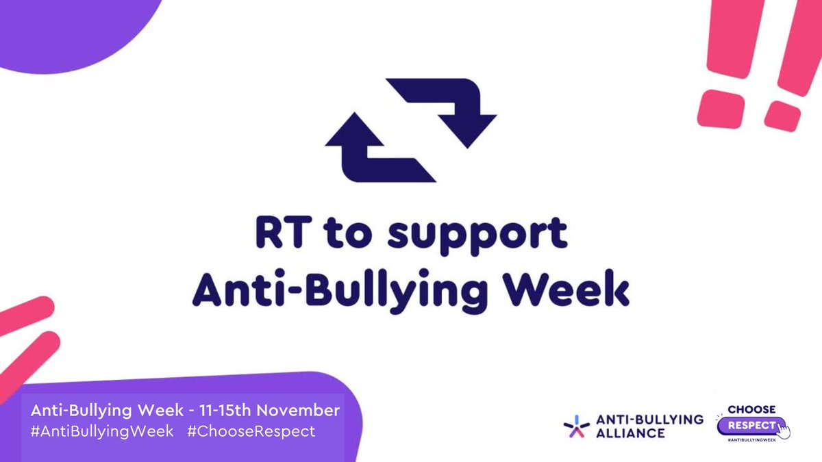 #antibullyingweek #chooserespect