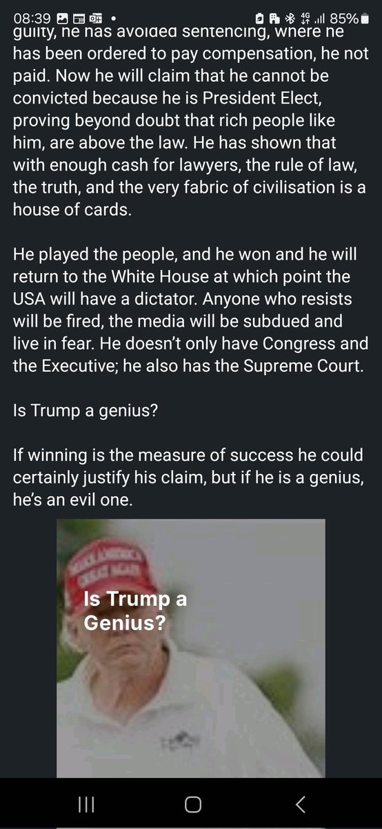 Scientist, European, Rejoin EU, Socialist (@tonyparry17) on Twitter photo Great commentary by <a href="/RobinHorsfall/">Robin Horsfall</a> on <a href="/realDonaldTrump/">Donald J. Trump</a> and how the huckster lies, cheats and uses the courts to beat his opponents. #TheWorldIsFucked #Election2024
#Trump2024 #TrumpIsUnfitForOffice #TrumpDerangementSyndrome Great commentary by <a href="/RobinHorsfall/">Robin Horsfall</a> on <a href="/realDonaldTrump/">Donald J. Trump</a> and how the huckster lies, cheats and uses the courts to beat his opponents. #TheWorldIsFucked #Election2024
#Trump2024 #TrumpIsUnfitForOffice #TrumpDerangementSyndrome