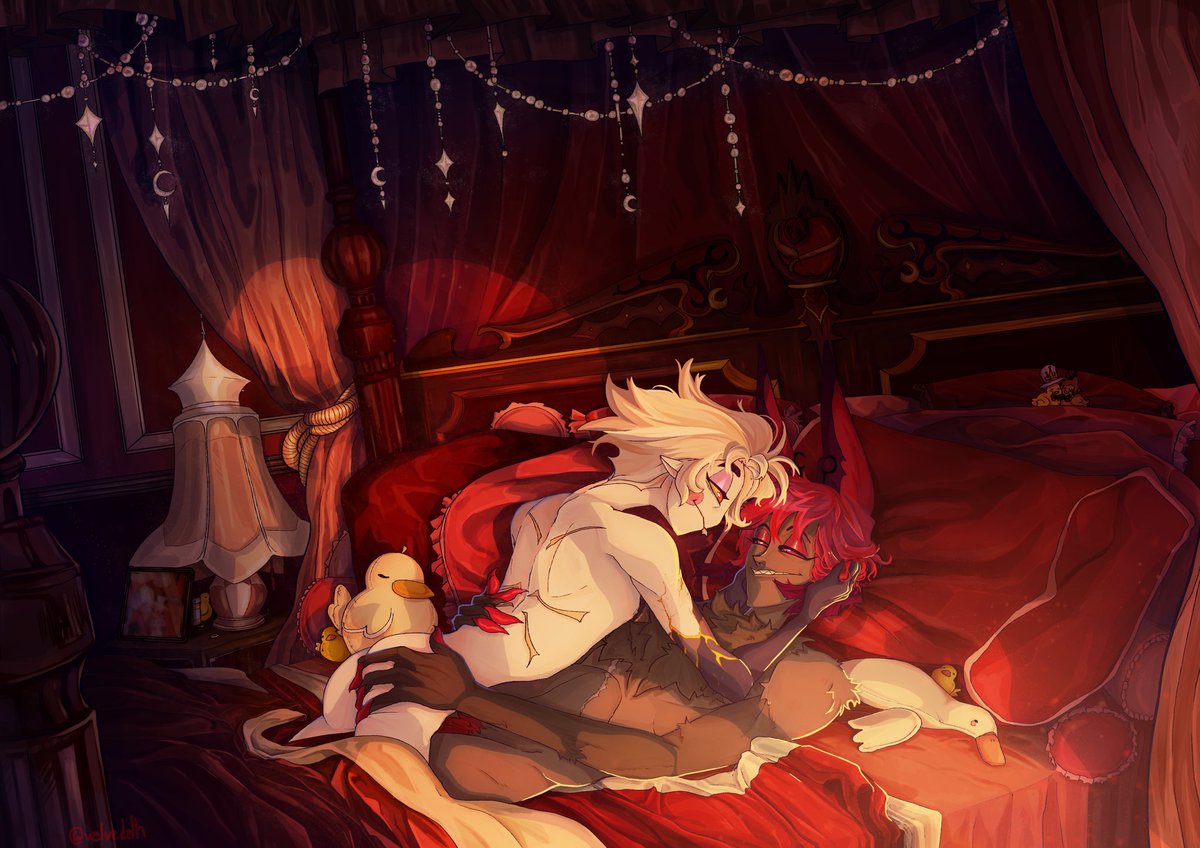 It’s been a tough week, so here’s a little sweetness ✨

#radioapple #appleradio #HazbinHotel #HazbinHotelLucifer #HazbinHotelAlastor #lucifer #alastor