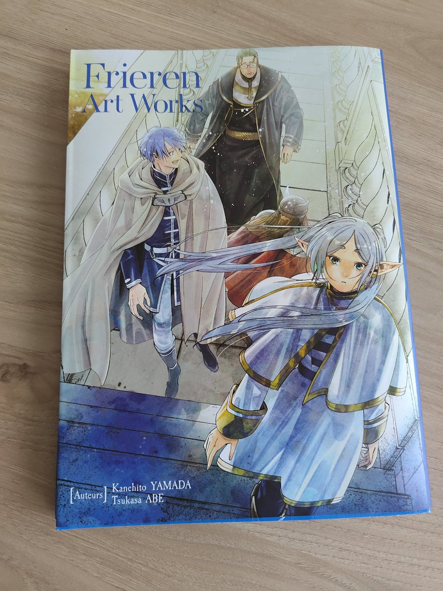 MrDeriv's tweet photo. Artbook de Frieren reçu. Mon coup de cœur de 2023 🙂‍↕️ https://t.co/25FumKrXQP