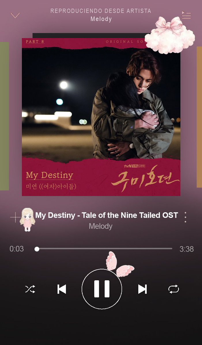 damucraft's tweet photo. que 𝕤uenen los #𝑚e𝑙o𝑑𝑦𓇺ུ𝗌ou𝗇𝖽𝗌 a todo volumen porque 𝚖iss @melodybrry ♡ de verdad logró lanzar un hit como el #구미호뎐·𝐨𝐬𝐭 aún estando en su 𝐩re-debut, ¡te deseo que tengas la mejor de las 𝕤uertes ★ en tu futura carrera! 

𝐝an𝕪𝕒n’s ꪆ 𖤓 𝚍and𝐞𝕝𝕚on https://t.co/CxpqoxRnhR