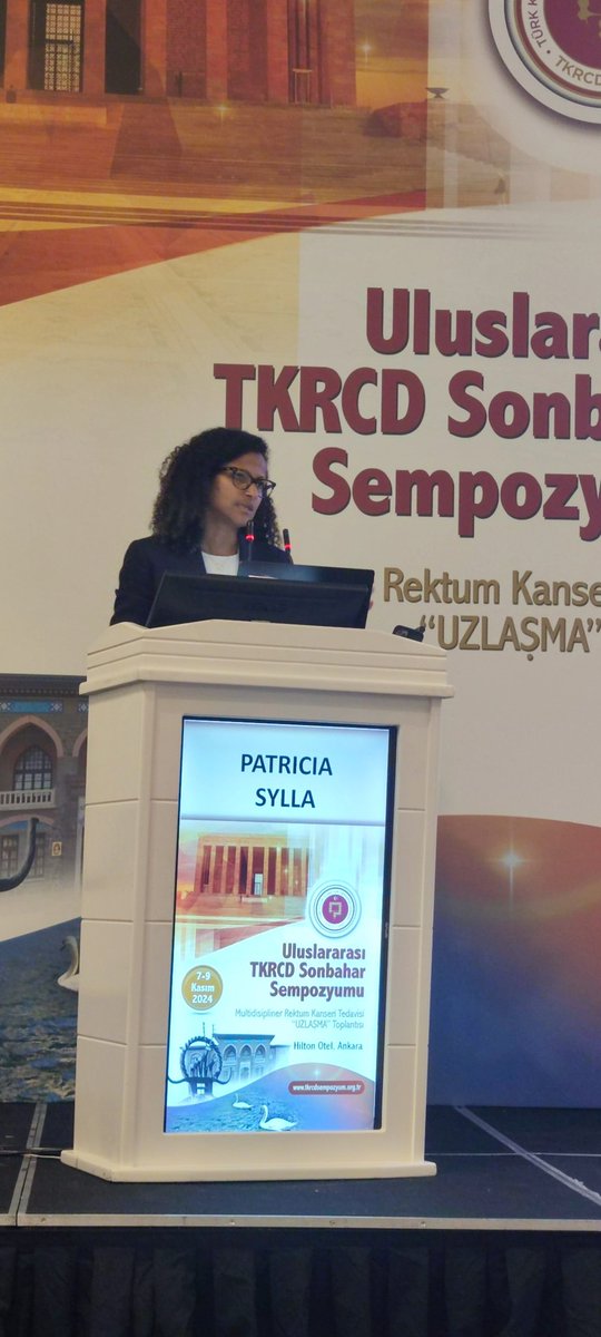 Dr. Patricia Sylla, 'Local Excision: TEM, TAMIS and Robot', detailing local excision techniques. Don't miss this session to learn about modern surgical approaches! 📢📢📢

#TSCRS #türkkolonverektumcerrahisiderneği #tscrsautumnsymposium
<a href="/escp_tweets/">European Society of Coloproctology</a> <a href="/YouESCP/">Young ESCP</a> <a href="/EBSQcolo/">EBSQ Coloproctology</a> <a href="/ASCRS_1/">ASCRS_1</a>