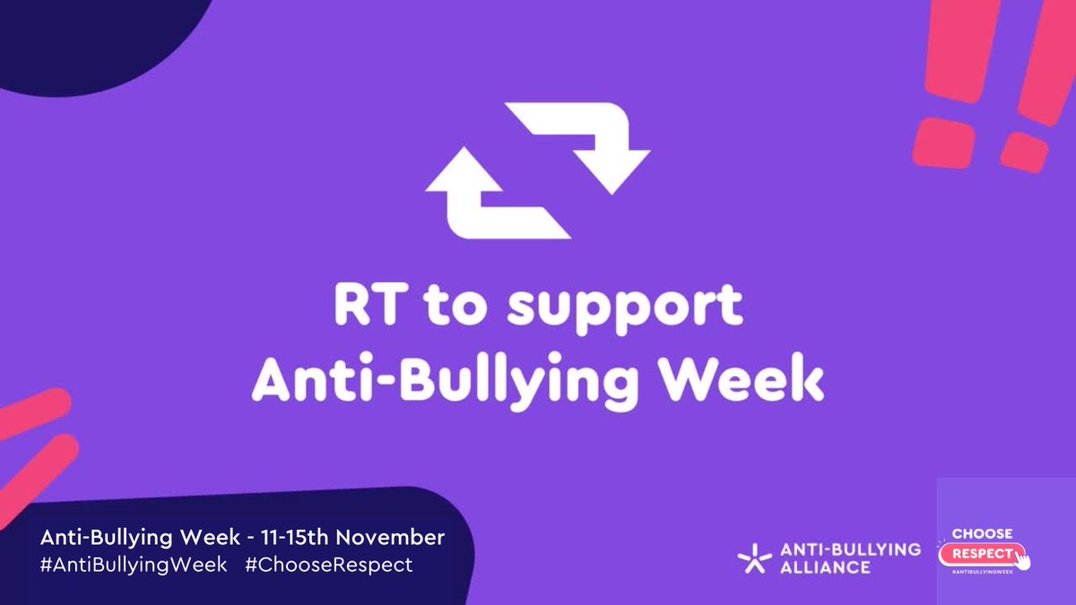 #tes #Antibullyingweek #chooserespect