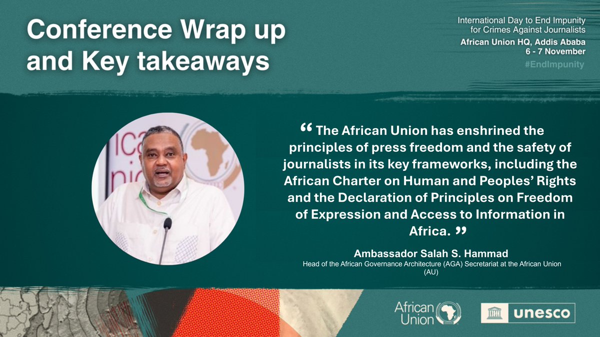 UNESCO to AU,UNECA,Ethiopia (@unesco_addis) on Twitter photo 📌Words on Marble by <a href="/AmbSalahHammad/">Amb. Salah Hammad</a> #IDEI2024 Global Conference Closing <a href="/_AfricanUnion/">African Union</a> <a href="/AUC_PAPS/">African Union Political Affairs Peace and Security</a> <a href="/UNESCO/">UNESCO 🏛️ #Education #Sciences #Culture 🇺🇳</a> <a href="/TawfikJelassi/">Tawfik Jelassi</a> 📌Words on Marble by <a href="/AmbSalahHammad/">Amb. Salah Hammad</a> #IDEI2024 Global Conference Closing <a href="/_AfricanUnion/">African Union</a> <a href="/AUC_PAPS/">African Union Political Affairs Peace and Security</a> <a href="/UNESCO/">UNESCO 🏛️ #Education #Sciences #Culture 🇺🇳</a> <a href="/TawfikJelassi/">Tawfik Jelassi</a>