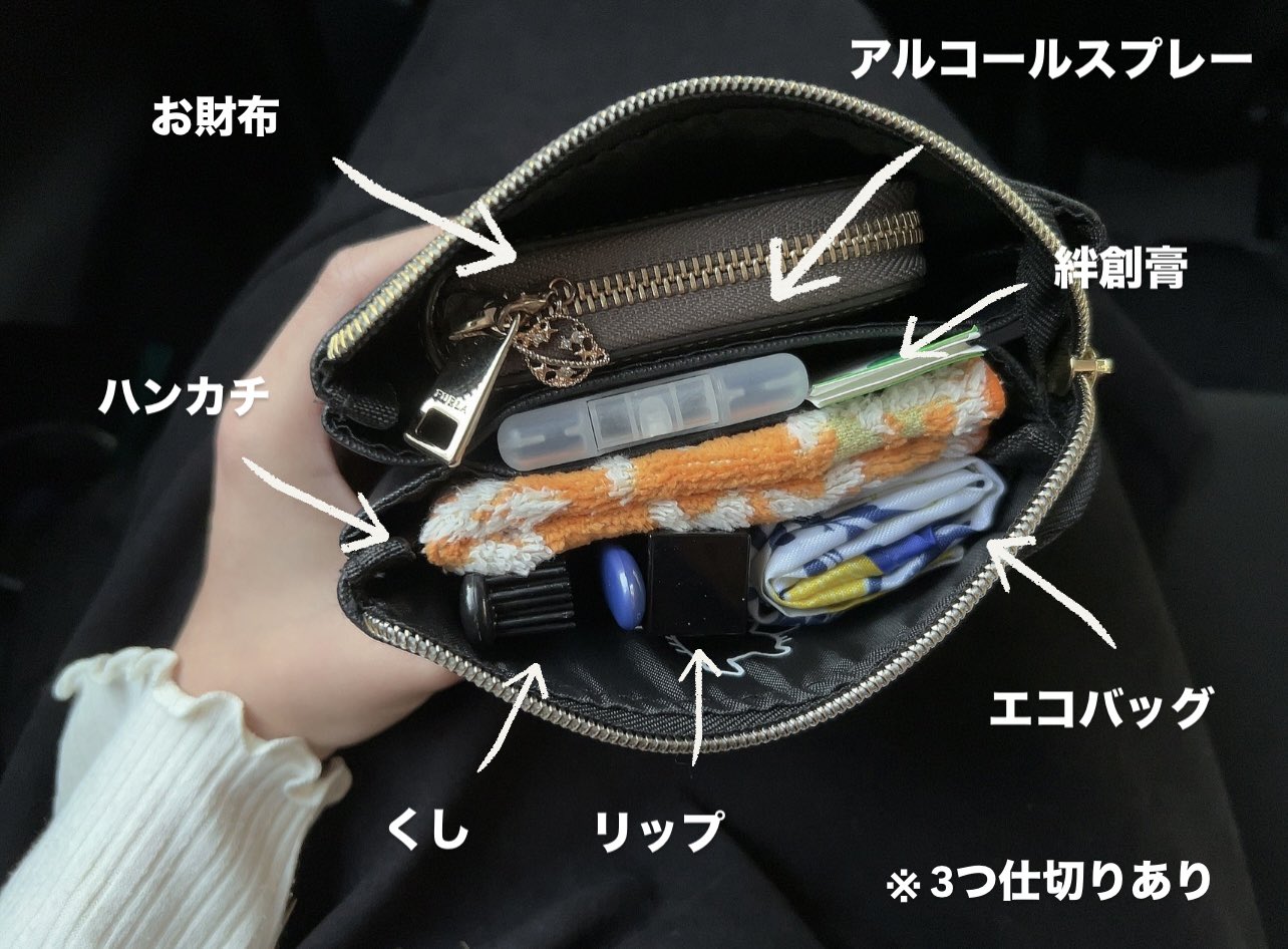 Amazon.co.jp: 東キヨドームグッズ キヨ猫 ポーチ ブラック