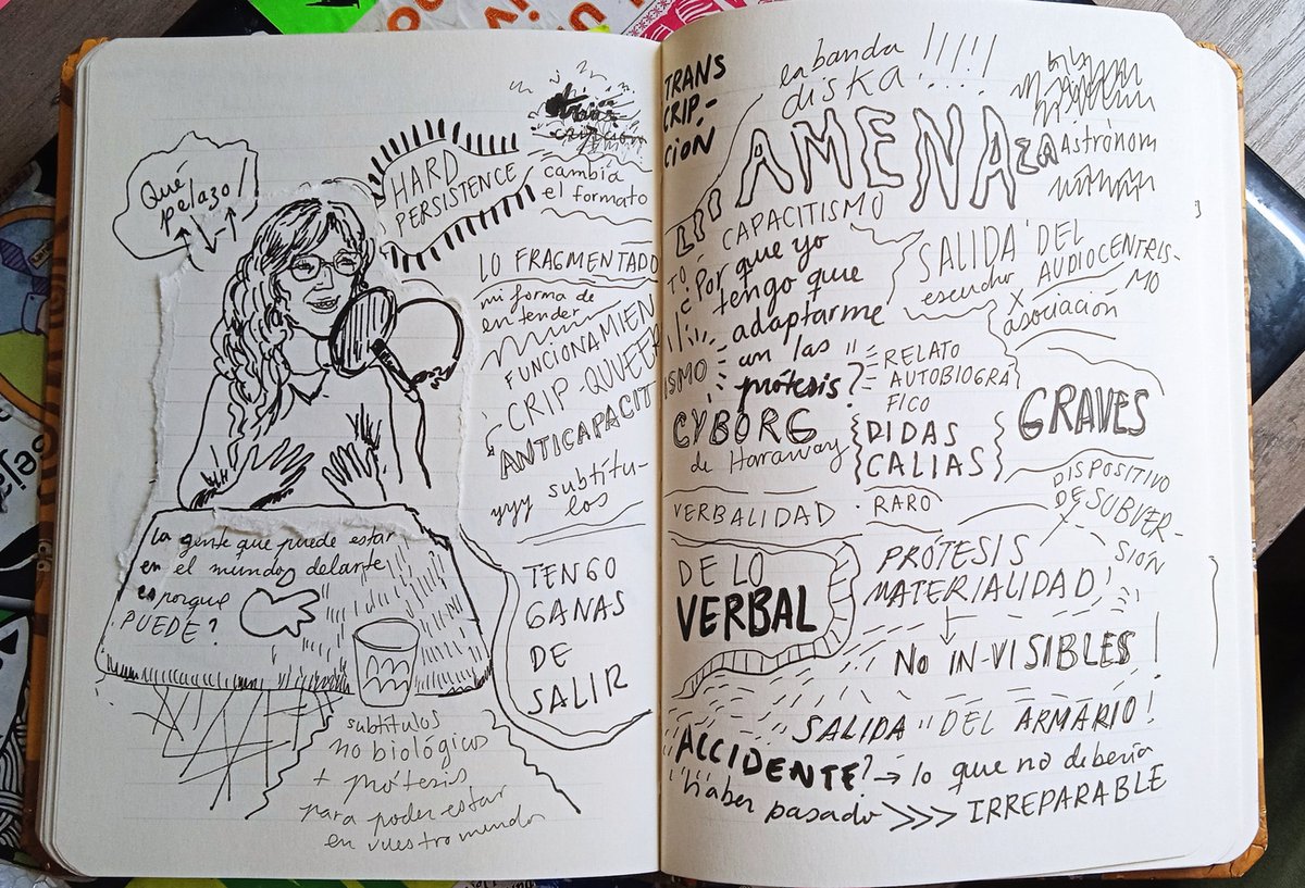 Nuevo #podcast   rwm.macba.cat/es/podcasts/fo…
La práctica artística de <a href="/HelenaVinent/">Helena Vinent</a> resuena con una perspectiva crip-queer y anticapacitista; una política de existencia que aboga por aquellas marginadas de un sistema que normaliza y valida el cuerpo en beneficio del capitalismo.