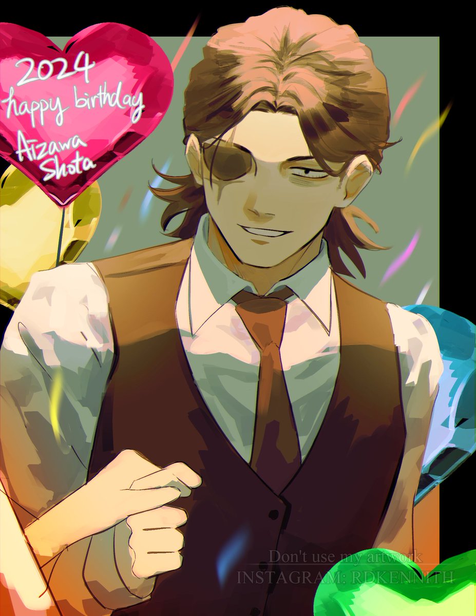 RDKennith's tweet photo. Happy Birthday, Aizawa Shota https://t.co/BxPqpHX2pw