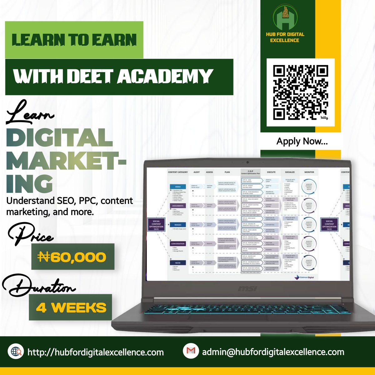 digitalexcelhub's tweet photo. Begin your journey to a successful remote career today!

🌐 Apply Now: https://t.co/TMGMZQqnX4
 ✉️ Contact: admin@hubfordigitalexcellence.com

#LearnToEarn #RemoteJobs #DEETAcademy #SkillUp #DigitalTraining #JobPlacement #RemoteCareers #HubForDigitalExcellence https://t.co/vAwOObSpD4