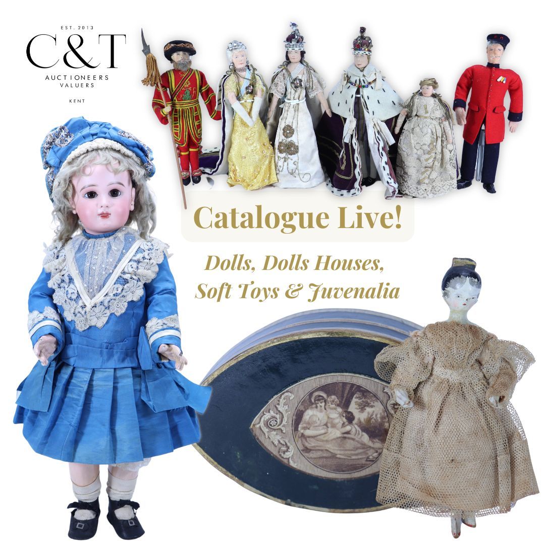 It's finally the time! Our Dolls Auction Catalogue is now live on our website! ✨ 

We have over 370 lots to share with you...The auction takes place on Wednesday 20th November 2024 @ 10:30 GMT. View the full catalogue here: buff.ly/40DmooJ 

 #AntiqueDolls #DollCollector