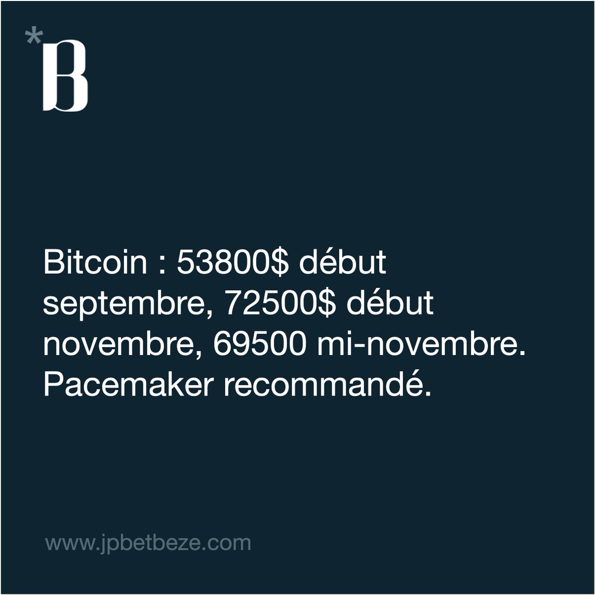 JPBetbeze's tweet image. #Bitcoin #cours #variation