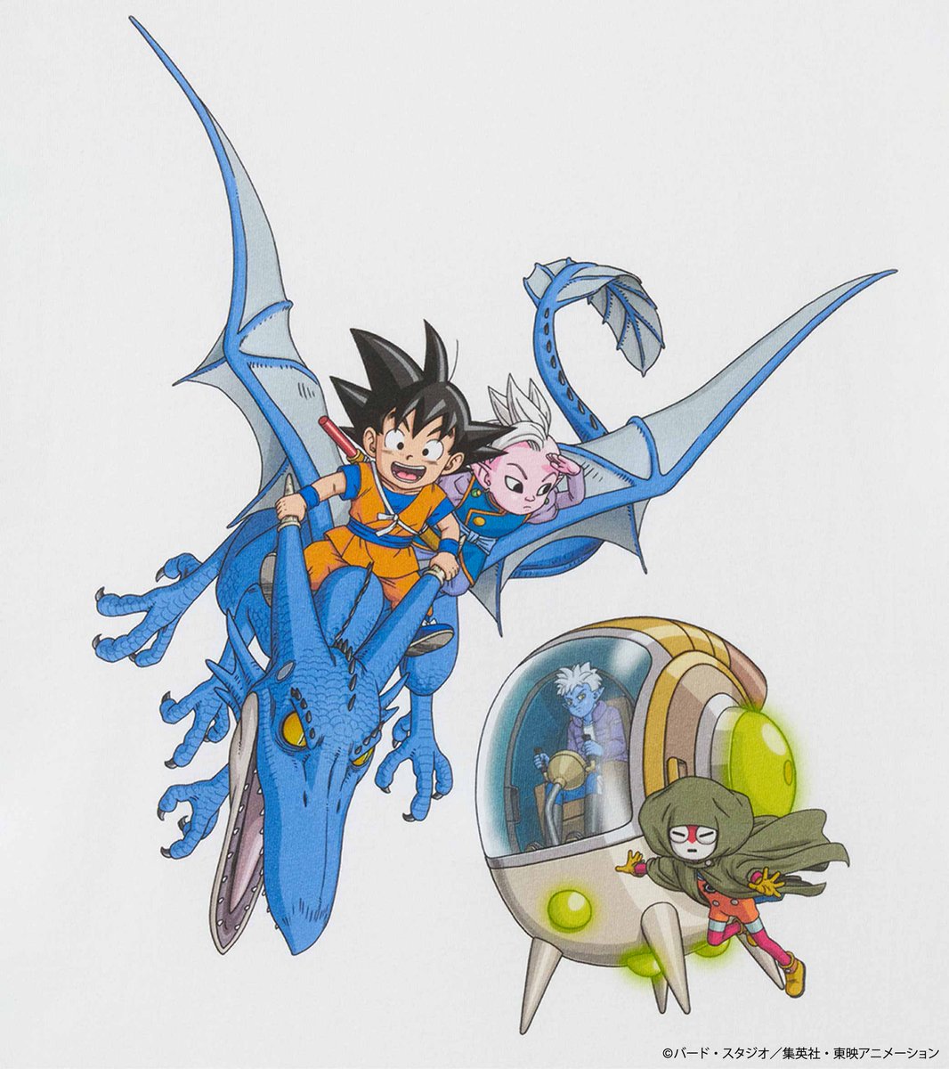 ドラゴンボールDAIMA コラボレーションTシャツ予約受付中
