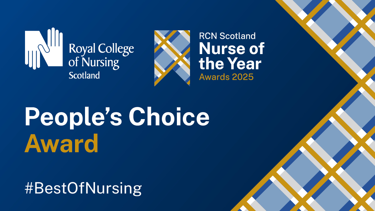 This is the public's opportunity to thank a nurse, midwife or nursing support worker who has made a difference to their or a loved one's care, going that extra mile to ensure the highest standards of care. Fill out a nomination form today #BestOfNursing
rcn.org.uk/scotland/Get-i…