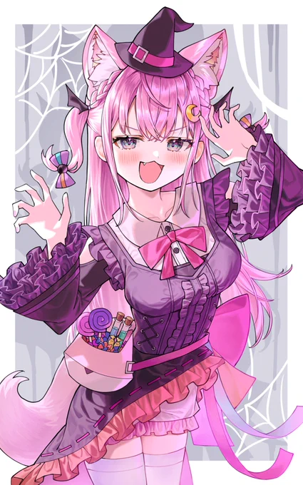 いたずらしちゃうぞ〜#こよりすけっち 