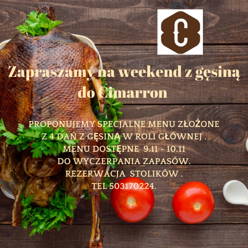 RestauracjaC's tweet photo. Gęsina na św Marcina... https://t.co/gNXU7jUPWb