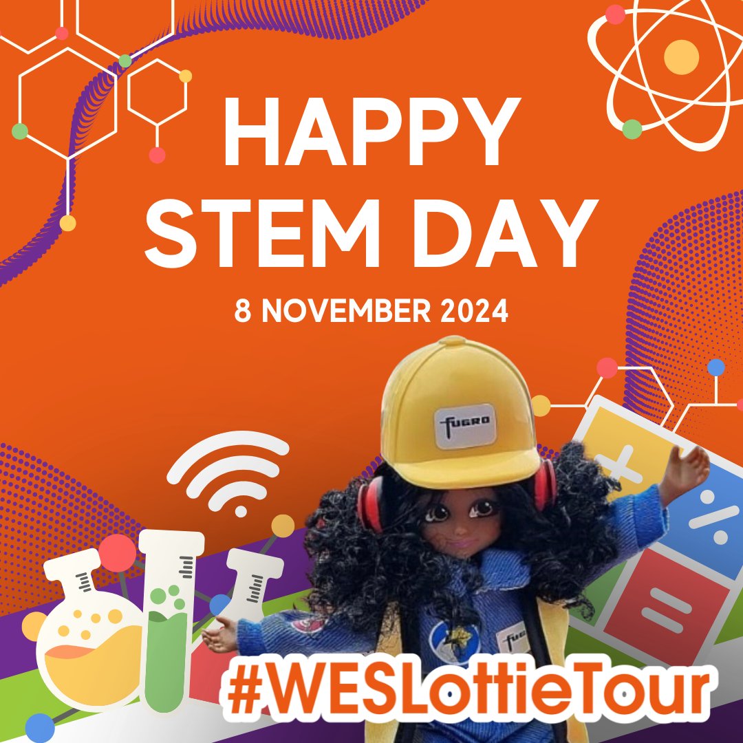 WES1919's tweet photo. Happy #STEMDay from Lottie!

Lottie is overjoyed to see so many people celebrating and diving into the world of STEM. As today marks the final day of her #LottieSummerTour, she’s excited to kick off her #WESLottieTour Roundup just in time for #TEWeek starting on Monday! 🚀🔬📚 https://t.co/IzOxSFNqA7