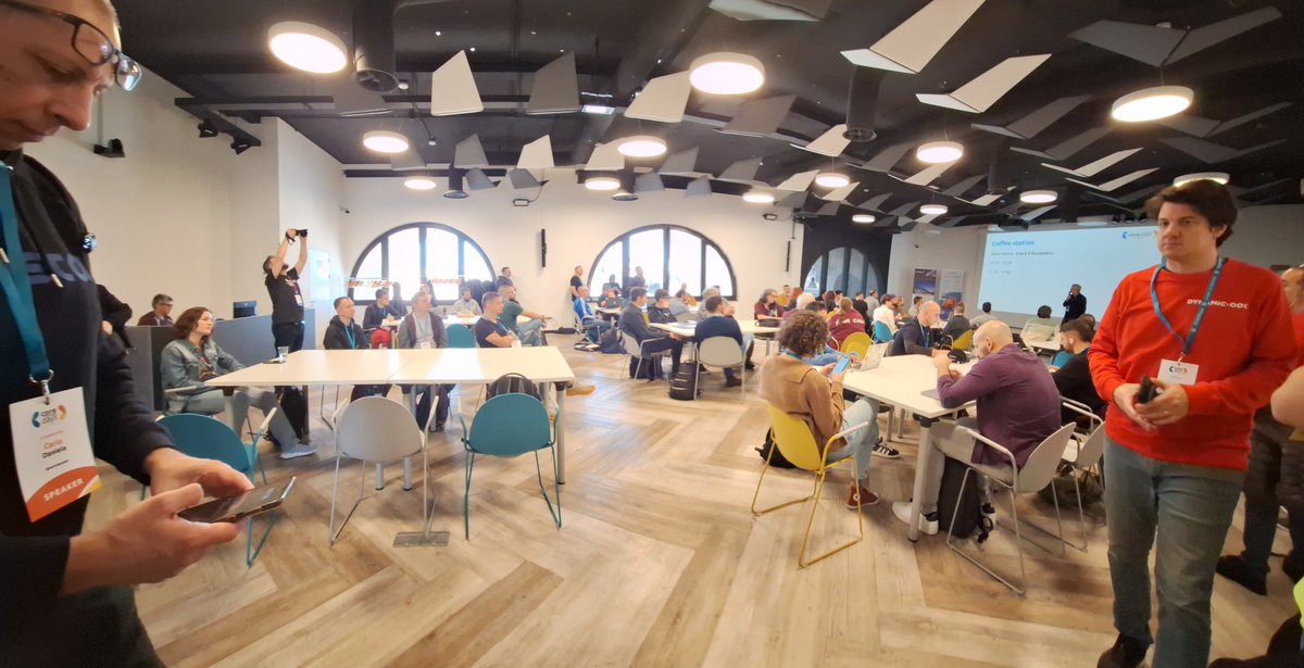 CristianoZanca's tweet photo. #coredays in Rome started now! https://t.co/A2r2CXM1kH
