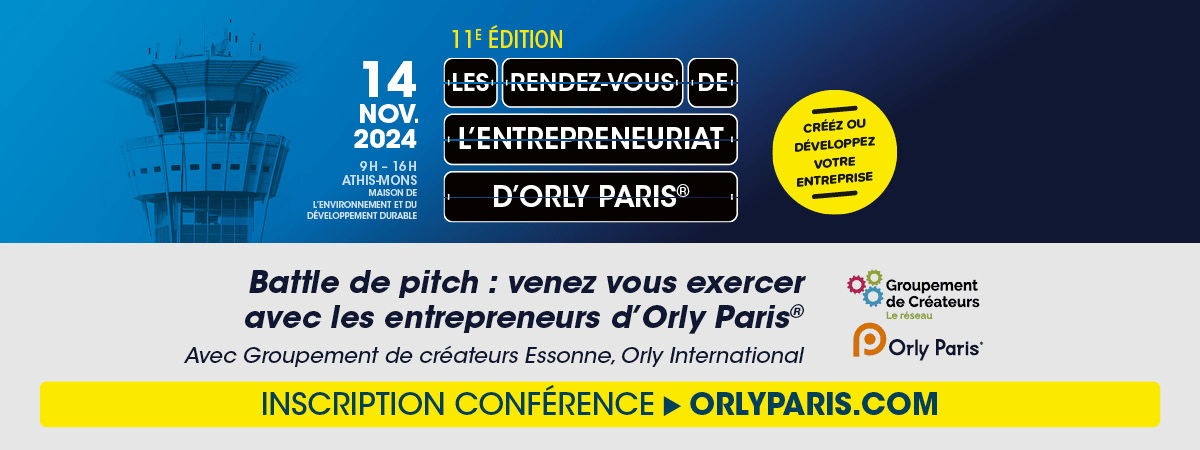 Orly Paris (@orly_paris) on Twitter photo #Conférence✨Participez à une battle de pitch avec les entrepreneurs d’Orly Paris® !En 3 min, présentez vos idées et améliorez votre talent avec les lauréats du Prix Orly Paris®.
📅 12 nov. 9h30-16h30 | 13 nov. 9h30-12h30 🔗forms.gle/rm3ex9CAGfcAkf…
🔗inscription.orlyparis.com #Conférence✨Participez à une battle de pitch avec les entrepreneurs d’Orly Paris® !En 3 min, présentez vos idées et améliorez votre talent avec les lauréats du Prix Orly Paris®.
📅 12 nov. 9h30-16h30 | 13 nov. 9h30-12h30 🔗forms.gle/rm3ex9CAGfcAkf…
🔗inscription.orlyparis.com