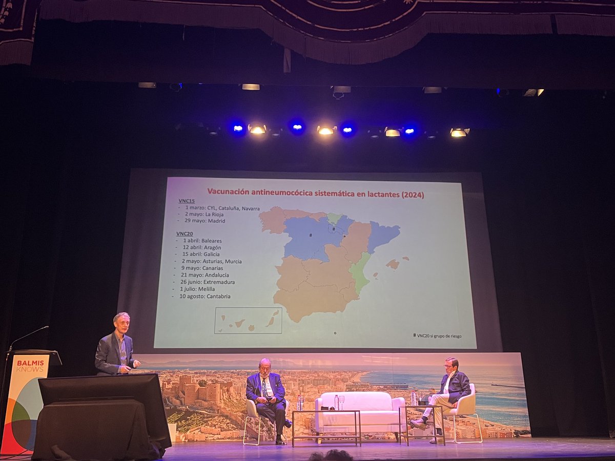 Francisco Giménez Sánchez (@frgimsan) on Twitter photo <a href="/AntonioIofrio/">Antonio Iofrío</a> en #balmis2024 hablando de los distintos calendarios vacúnales de España.
NO hay 2 CCAA con el mismo calendario
<a href="/CAV_AEP/">Comité Vacunas e Inmunizaciones-AEP</a> <a href="/AntonioIofrio/">Antonio Iofrío</a> en #balmis2024 hablando de los distintos calendarios vacúnales de España.
NO hay 2 CCAA con el mismo calendario
<a href="/CAV_AEP/">Comité Vacunas e Inmunizaciones-AEP</a>