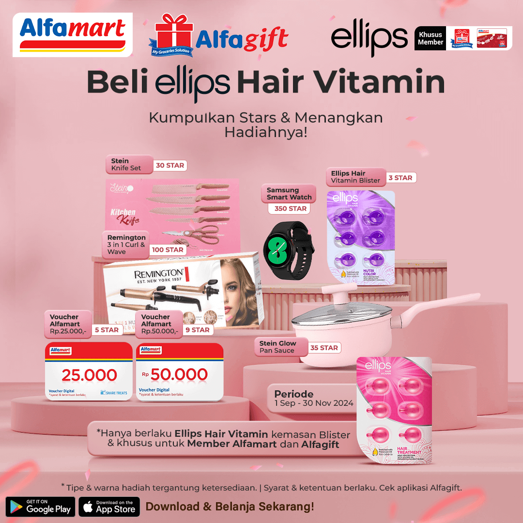 alfamart's tweet photo. Belanja produk sponsor berikut ini bisa mendapatkan hadiah menarik😍
Download aplikasi Alfagift hanya di Playstore atau Appstore.
Periode : November 2024
#Alfamart #Alfagift #PromoMember #Alfastar #PromoBerhadiah #BelanjaBerhadiah https://t.co/suUOPX21ED