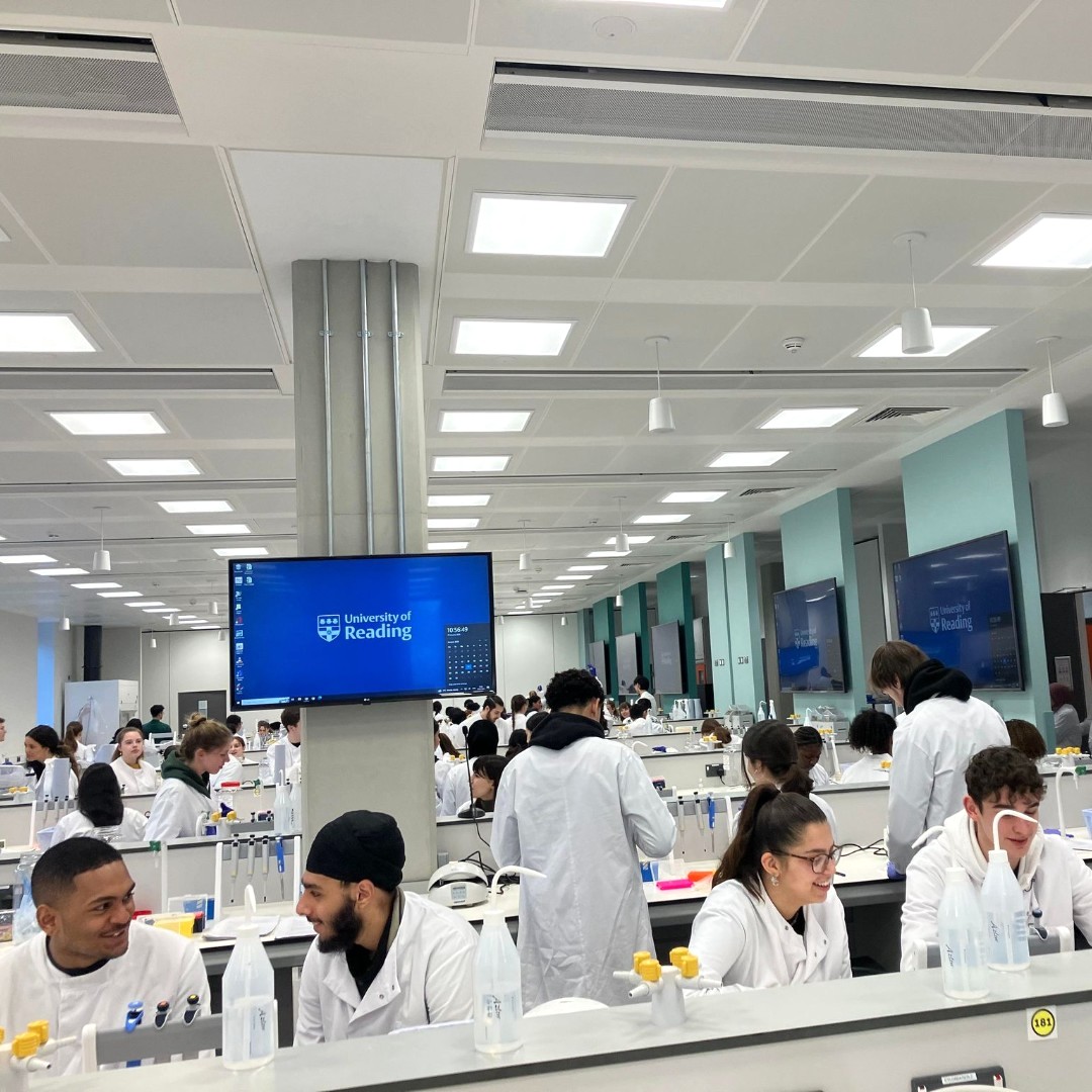 ReadingBioSci's tweet photo. 🌟 Happy STEM Day to everyone in the School of Biological Sciences!

Let’s celebrate the magic of Science, Technology, Engineering, and Math. From anatomy and physiology to haematology, there’s so much to explore in this diverse and rewarding field.

 #STEMDay2024 @UniofReading https://t.co/JayTUBQ06Z
