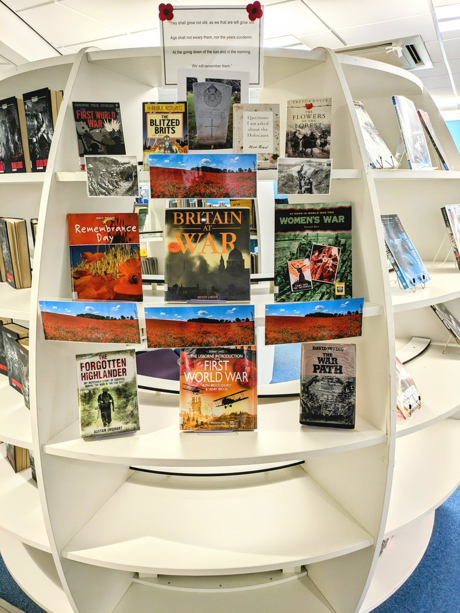 MintlawLP's tweet photo. This year's Remembrance Day display.  #WeWillRememberThem https://t.co/mDKm8Luo93