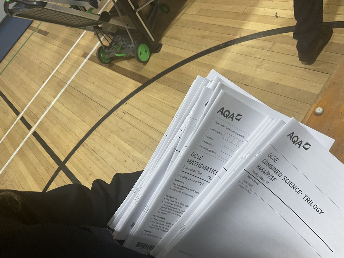 TRSSchool's tweet photo. A really busy morning for our 11s, picking up practice papers and mark schemes to support their independent preparation for examinations! A fantastic atmosphere! #potentialintoreality #revision #gcsesupport https://t.co/71F0uWkZFn