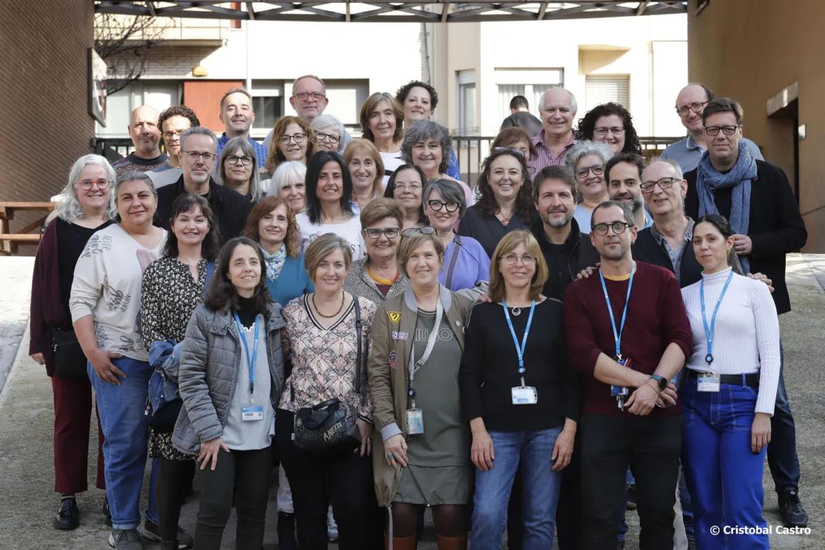 eseiaat_upc's tweet photo. S'ha jubilat la nostra companya Maria  Castro. Hem gaudit amb ella d'una bona estona per acomiadiar-la desprès de molts anys de servei, simpatia i professionalitat  a @la_UPC #ESEIAAT

Maria, gaudeix d'aquesta nova etapa i passa a visitar-nos de tant en tant
Una forta abraçada🤗 https://t.co/u6TXHkmwqw